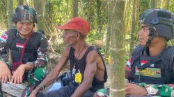 Wujud Kepedulian Satgas Yonif 122/TS Laksanakan Program Pelayanan Kesehatan Keliling Untuk Masyarakat Perbatasan Papua