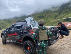 Pengamanan Wilayah Prajurit Habema Didukung Warga Digilimu