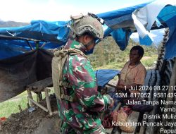 Ksatria Buaya Putih 323 Bantu Perekonomian Mama Papua Dengan Borong Hasil Tani