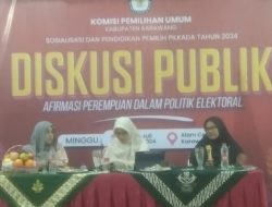 Ketua KPU Karawang & Akademisi UNSIKA Jadi Narasumber di acara Diskusi Publik