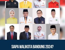 Prediksi 3 Besar Bacalon Walikota Bandung adalah Erwin, Atalia dan Dhani
