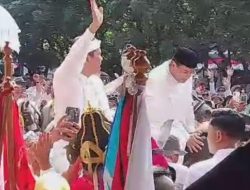 Gelar Seni antar Kang Dedi dan Kang Erwan daftar ke KPU Jawa Barat