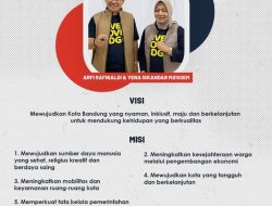 Arfi – Yena akan Konsisten dengan visi misinya jika masyarakat kota Bandung memilihnya