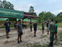 Satgas Yonzipur 5/ABW Tingkatkan Semangat Dan Wujudkan Fisik Yang Prima Dengan Samapta