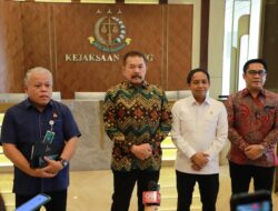 Jaksa Agung Terima Kunjungan Menteri Kehutanan RI Bahas Koordinasi Penegakan Hukum Terkait Kehutanan