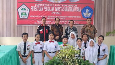 Anggota DPD RI Pdt. Penrad Siagian bersama PPSSU cegah persoalan Narkoba dan Guru Honorer