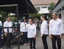 Kajati Jabar Katarina Endang Sarwestri, S.H.,M.H melakukan kunjungan kerja ke Kejari Garut