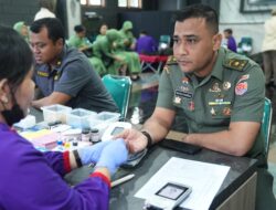 Peduli Sesama, Dispenad Gelar Donor Darah HUT ke-74 Penerangan TNI AD