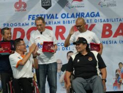 Kembangkan Potensi Minat dan Bakat, JAM-Intel Reda Manthovani Inisiasikan Festival Olahraga Bagi Penyandang Disabilitas