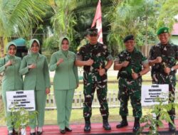 Pangdam XII/Tpr Kunjungan Resmi Ke Yonif 644/WLS