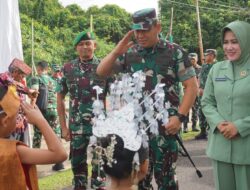 Akhiri Kunjungan Kerja Di Kapuas Hulu, Pangdam XII/Tpr Kunjungi Kodim 1206/Psb