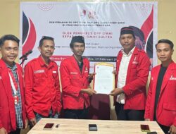 DPP GMNI Serahkan 6 SK Cabang Carateker di Sultra Kepada DPD GMNI