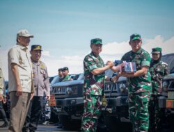 DANKODIKLATAD hadir panda penyerahan 700 unit Ransus Maung oleh Menhan RI di Lanud Husain Sastranegara
