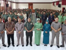 Primkop Kartika Merak 08 Kodim 0808/Blitar, Gelar RAT Tutup Buku Tahun 2024