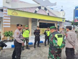 TNI – POLRI Bersinergi Laksanakan POSPAM Menjelang Idul Fitri Di Wilayah Blitar Raya