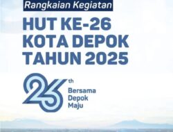 “Bersama Depok Maju”, Meriah dengan beragam Kegiatan di Hari Jadi ke-26 Kota Depok