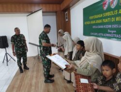 Korem 051/WKT Dukung Penuh Penyerahan Akta Kelahiran untuk Anak-Anak Yatim Piatu