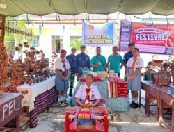 Satgas Pamtas RI–RDTL Dukung Siswa Perbatasan Ikuti FLS2N Tingkat Kabupaten Kupang