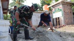 TMMD ke-124 Sinergikan TNI dan Masyarakat Wujudkan Sumur Bor dan Fasilitas Sanitasi Layak di Masjid Al-Amin