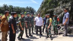 Tinjau Langsung Progres TMMD ke-124 Kodim 0320/Dumai, Tim Wasev TNI AD Puji Sinergi di Bukit Kayu Kapur