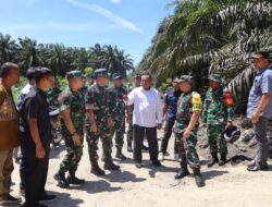 Tinjau Langsung Progres TMMD ke-124 Kodim 0320/Dumai, Tim Wasev TNI AD Puji Sinergi di Bukit Kayu Kapur