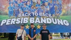 Jurnalis Bela Negara Meriahkan Konvoi Persib Juara 2025 di Kota Bandung