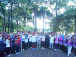 Legislator Josephine Ikut Senam Bareng Pemkot Jaktim