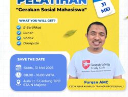 Pelatihan Gerakan Sosial Mahasiswa di Sulawesi Barat