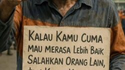 Menyalahkan Orang Lain Itu Mudah, Tapi Berpikir Itu Perjuangan