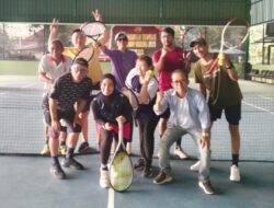Jurnalis Bela Negara Rutin Berlatih Tenis di Lapangan Pussenif, Perkuat Sinergi dan Semangat Kebangsaan