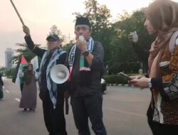 FPN Geruduk Kedubes AS: Serukan “Stop Genocide, Stop Arming Israel!”