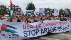 FPN Gerakkan Majelis Taklim Gelar Aksi Damai Bela Palestina di Kendari