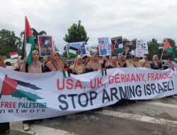 FPN Gerakkan Majelis Taklim Gelar Aksi Damai Bela Palestina di Kendari