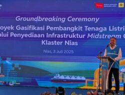 TERANCAM MANGKRAK: PLN Gercep Groundbreaking Proyek Gasifikasi LNG di Nias Setelah Dua Tahun Mandek