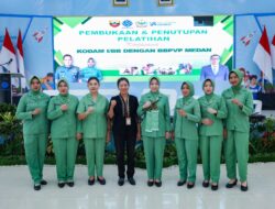 Pangdam I/Bukit Barisan Hadiri Penutupan dan Pembukaan Pelatihan Keterampilan di BBPVP Medan