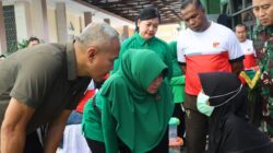 Danrem 051/Wkt Olahraga Bersama Anggota Kodim 0504/Jakarta Selatan