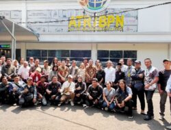 Perkenalkan Sejumlah Pejabat Baru, BPN Kota Depok Gelar Coffee Morning Bersama Media