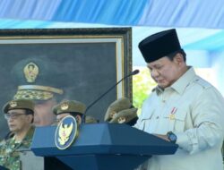 Presiden Prabowo Lantik Wakil Panglima TNI dan Tiga Panglima Pasukan Elite di Batujajar
