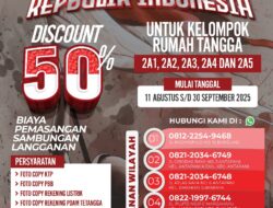 PDAM Tirtawening Kota Bandung, Gebyar Promo di HUT RI Ke 80 Bagi Masyarakat