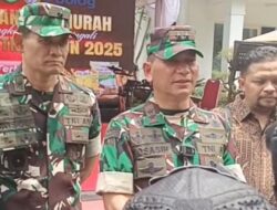 Pangdam III/Siliwangi Buka Bazar Gerakan Pangan Murah dalam Rangka HUT ke-80 TNI