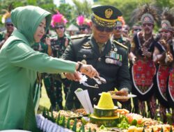 Kodam XVIII/Kasuari Rayakan HUT ke-80 TNI dengan Meriah : Dari Rakyat, Oleh Rakyat, untuk Rakyat
