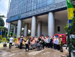 RSUD Bandung Kiwari Perkuat Kesiapsiagaan Bencana, Uji Ketangguhan Lewat Simulasi Pemadam Kebakaran