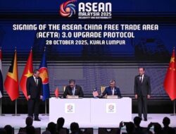 Pusat Gravitasi Dunia Bergeser ke Timur: China dan ASEAN Teken Kesepakatan Perdagangan Bebas 3.0