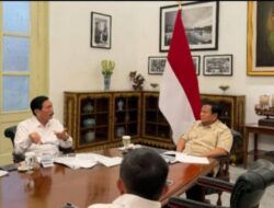 Prabowo dan LBP Membahas Perkembangan Situasi Ekonomi Global dan Nasional