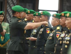 Dankodiklatad Hadiri Sertijab Pejabat Strategis TNI AD, Kasad : Regenerasi yang Kuat kunci Jaga Soliditas dan Kesiapan Organisasi