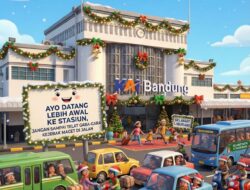 Antisipasi Kemacetan Libur Nataru, KAI Daop 2 Bandung Minta Penumpang Tiba di Stasiun Lebih Awal