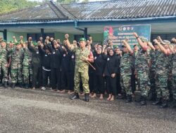Kodim 1402/Polman Berangkatkan 23 Atlet Pencak Silat Ikuti Turnamen Piala Pangdam XXIII/Palaka Wira
