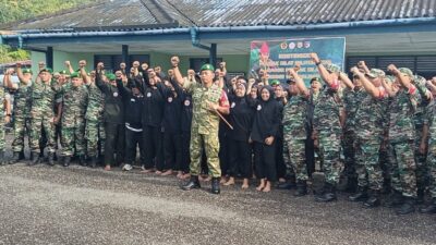 Kodim 1402/Polman Berangkatkan 23 Atlet Pencak Silat Ikuti Turnamen Piala Pangdam XXIII/Palaka Wira