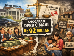 Ironi Anggaran DPRD Cimahi Rp92 Miliar: Antara Legalitas Formal dan Krisis Empati Publik