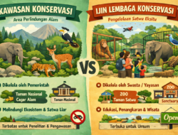 Perbedaan Antara Kawasan Konservasi Dengan Ijin Lembaga Konservasi